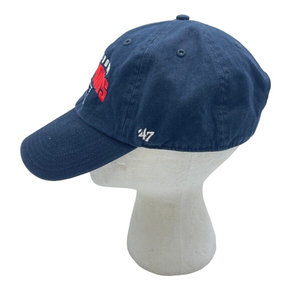 New England Patriots 5X Super Bowl Champions 47 Brand Adjustable Hat Cap NFL - Picture 2 of 4